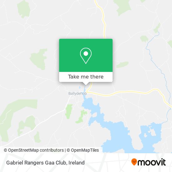 Gabriel Rangers Gaa Club map