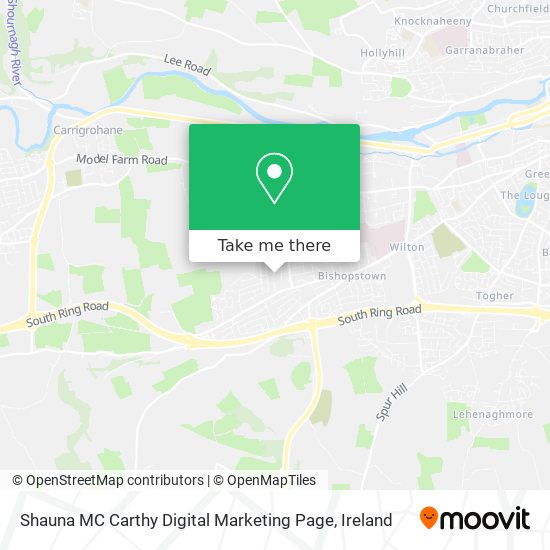 Shauna MC Carthy Digital Marketing Page plan