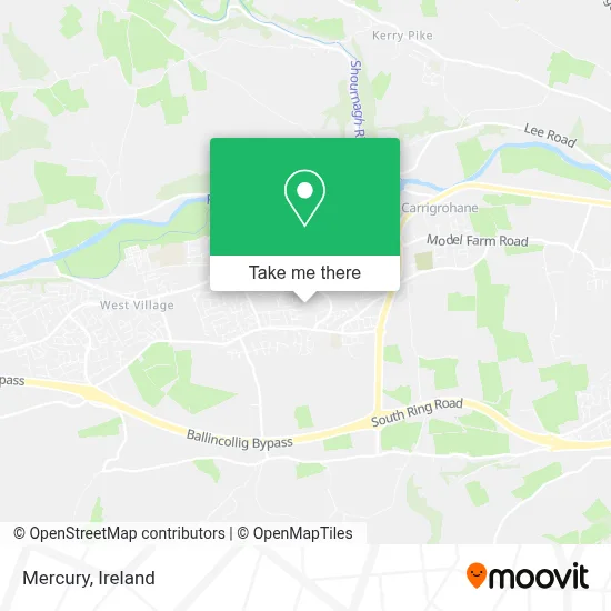 Mercury map
