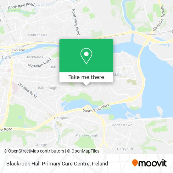 Blackrock Hall Primary Care Centre map