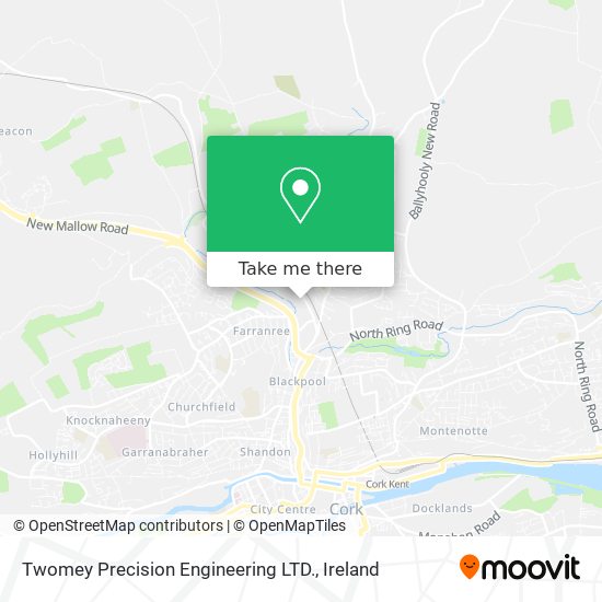 Twomey Precision Engineering LTD. map