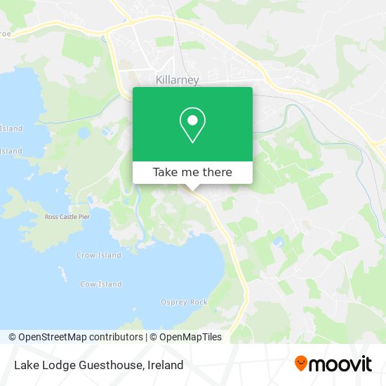 Lake Lodge Guesthouse map