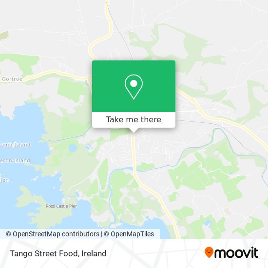 Tango Street Food map