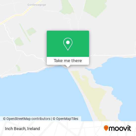 Inch Beach map