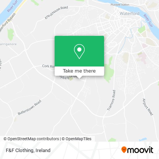 F&F Clothing map