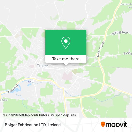 Bolger Fabrication LTD. map