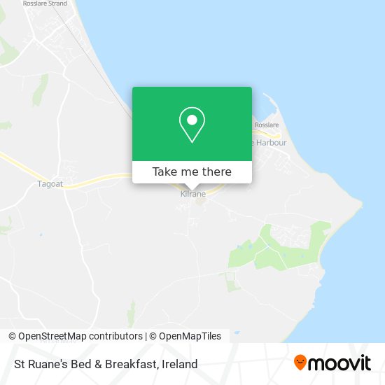 St Ruane's Bed & Breakfast map