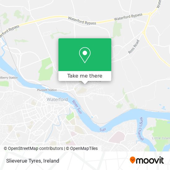 Slieverue Tyres map