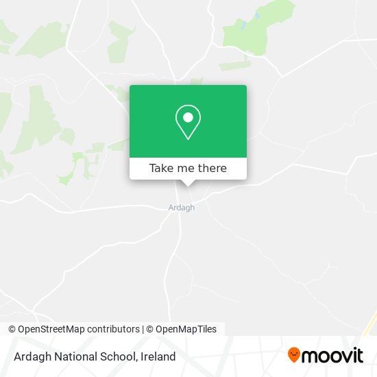 Ardagh National School map