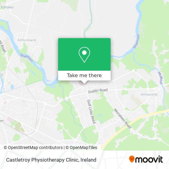 Castletroy Physiotherapy Clinic plan