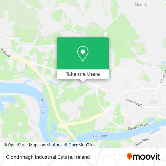 Clondrinagh Industrial Estate plan