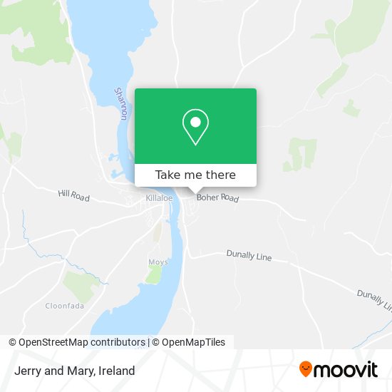 Jerry and Mary map