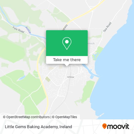 Little Gems Baking Academy map