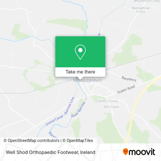 Well Shod Orthopaedic Footwear map