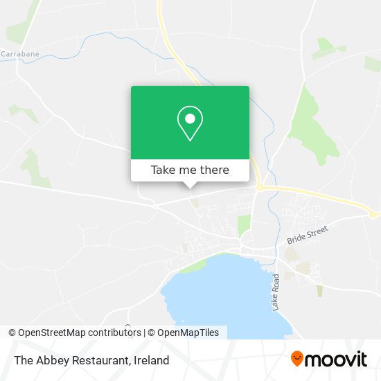 The Abbey Restaurant map
