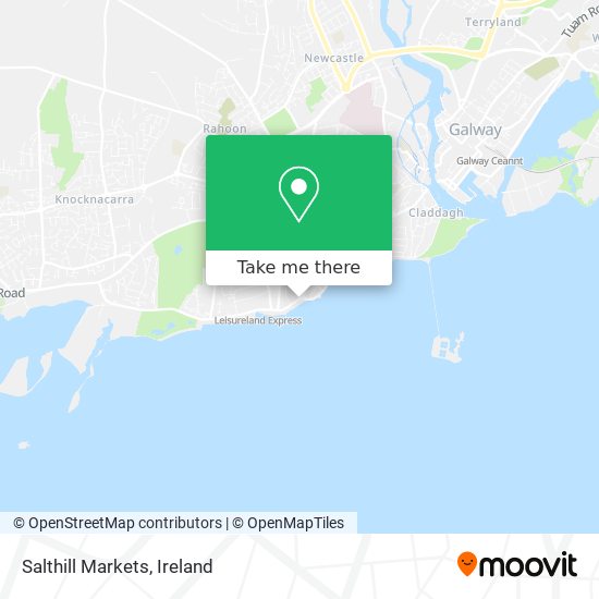 Salthill Markets map