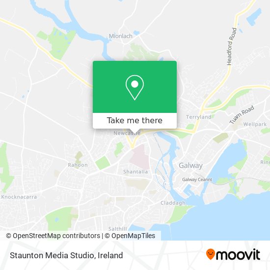 Staunton Media Studio map
