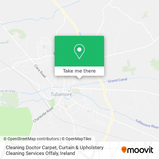 Cleaning Doctor Carpet, Curtain & Upholstery Cleaning Services Offaly map