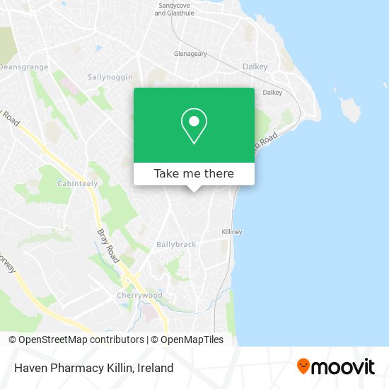 Haven Pharmacy Killin map