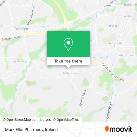 Mark Ellis Pharmacy map