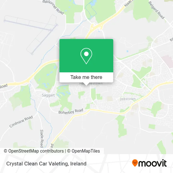 Crystal Clean Car Valeting map