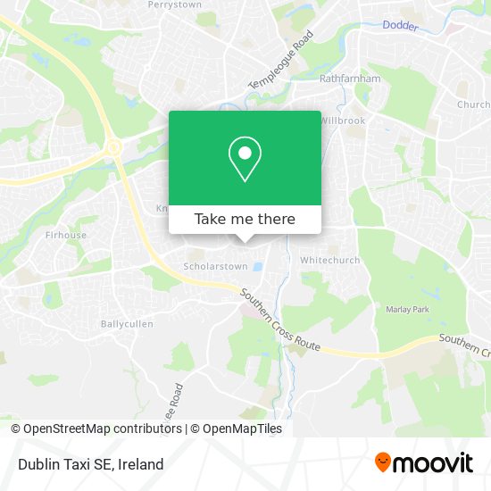 Dublin Taxi SE map