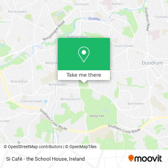 Si Café - the School House map