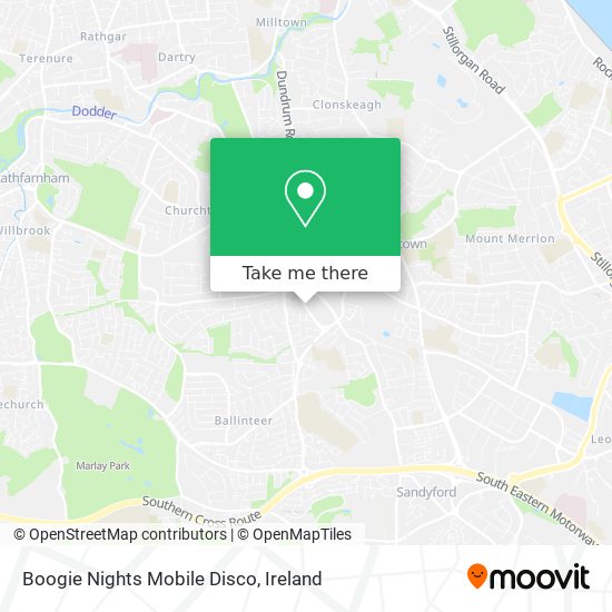 Boogie Nights Mobile Disco map