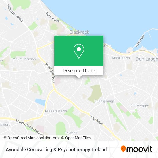 Avondale Counselling & Psychotherapy map