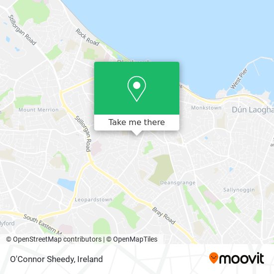 O'Connor Sheedy map