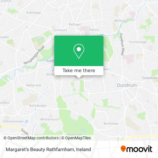 Margaret's Beauty Rathfarnham plan