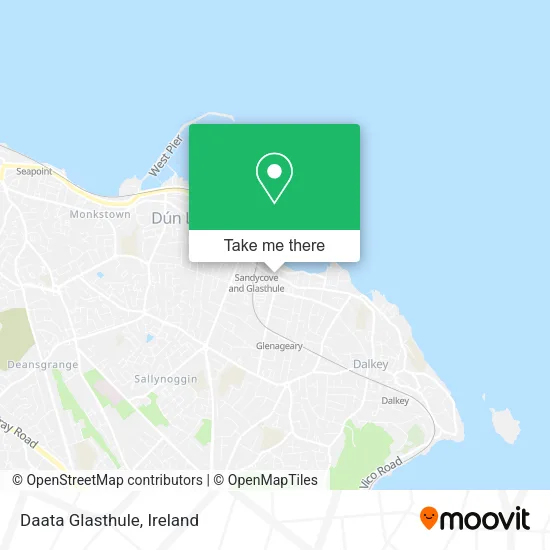 Daata Glasthule map