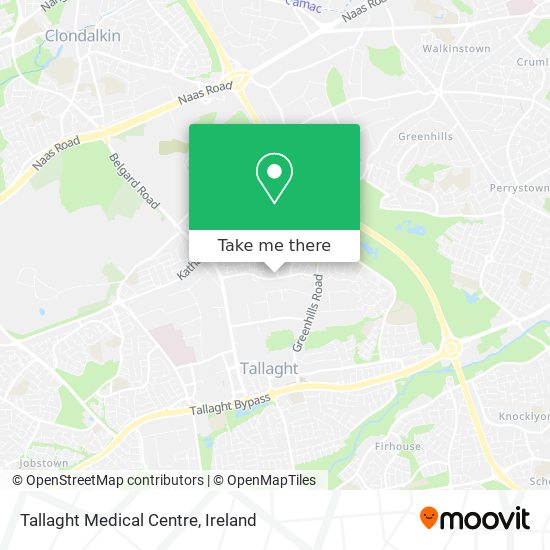 Tallaght Medical Centre map
