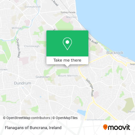 Flanagans of Buncrana map