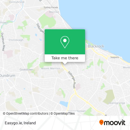 Easygo.ie map