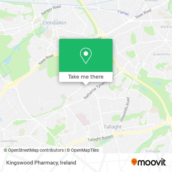 Kingswood Pharmacy map