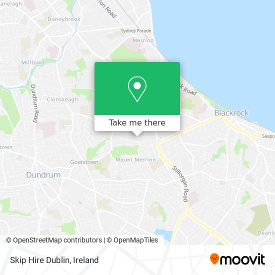 Skip Hire Dublin map