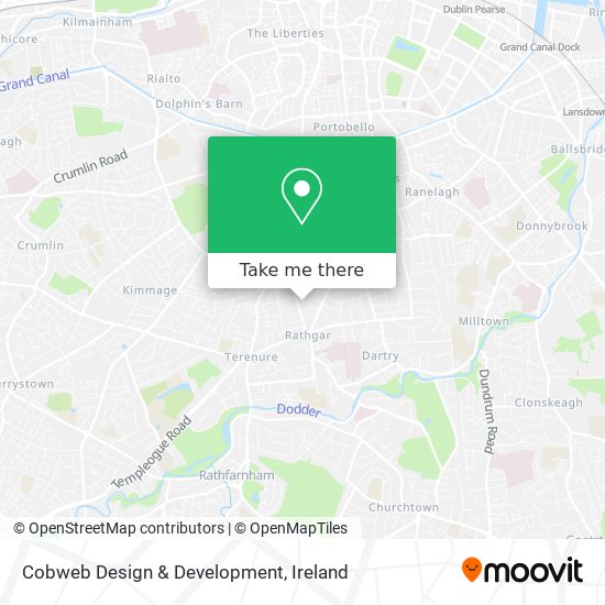 Cobweb Design & Development map