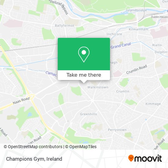 Champions Gym map