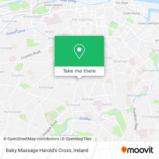 Baby Massage Harold's Cross map