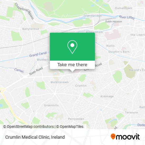 Crumlin Medical Clinic map