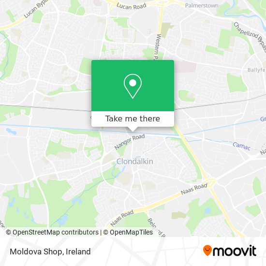 Moldova Shop map