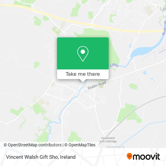 Vincent Walsh Gift Sho map