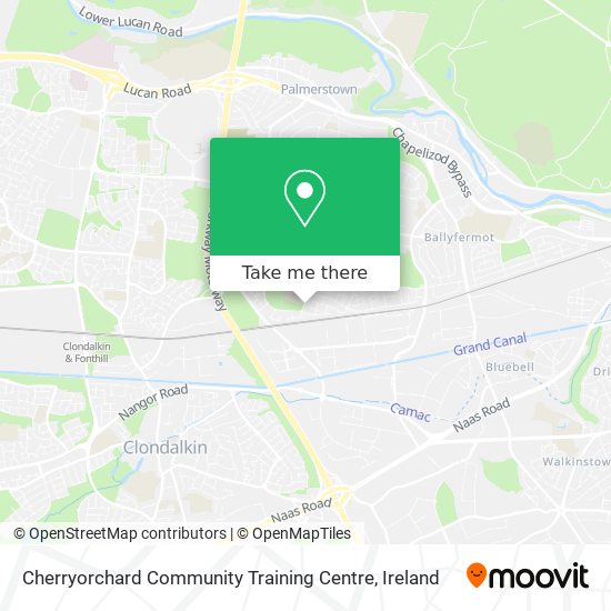 Cherryorchard Community Training Centre map