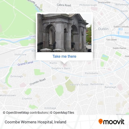 Coombe Womens Hospital map