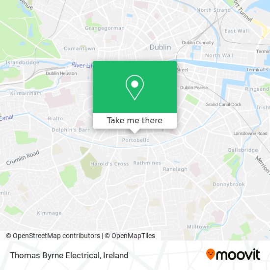 Thomas Byrne Electrical map