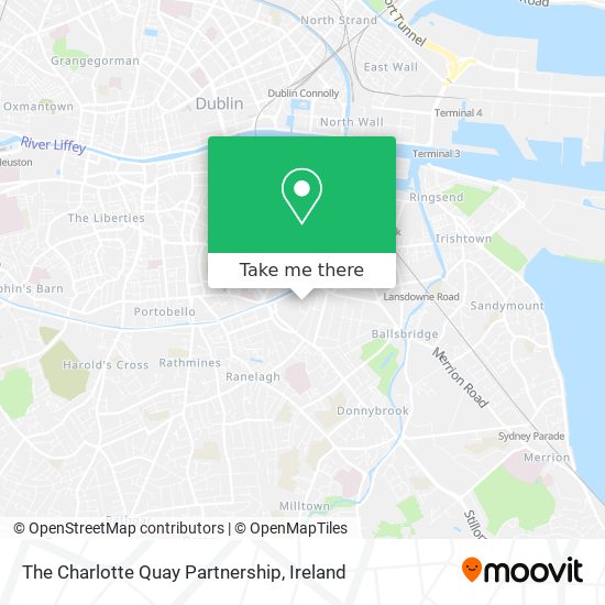 The Charlotte Quay Partnership map