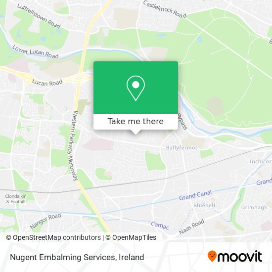 Nugent Embalming Services map