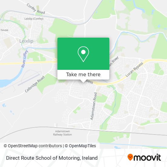 Direct Route School of Motoring map