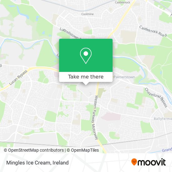 Mingles Ice Cream map